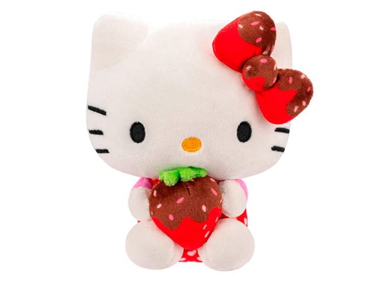 HELLO KITTY AND FRIENDS PELUCHE 20 CM SAN VALENTÍN SURTIDO 0