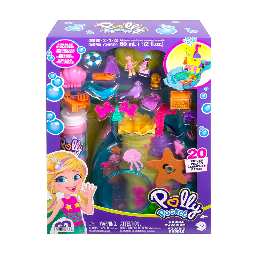 POLLY POCKET ACUARIO DE BURBUJAS 1