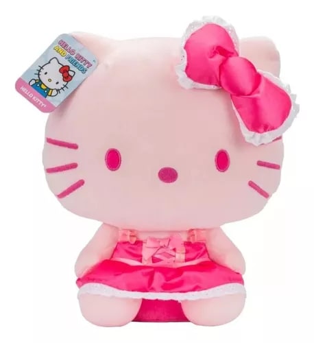 HELLO KITTY AND FRIENDS PELUCHE ROSADO 30 CM SURTIDO1