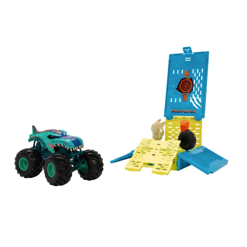 HOT WHEELS MONSTER TRUCKS MEGA-WREX CRASH CAGE1