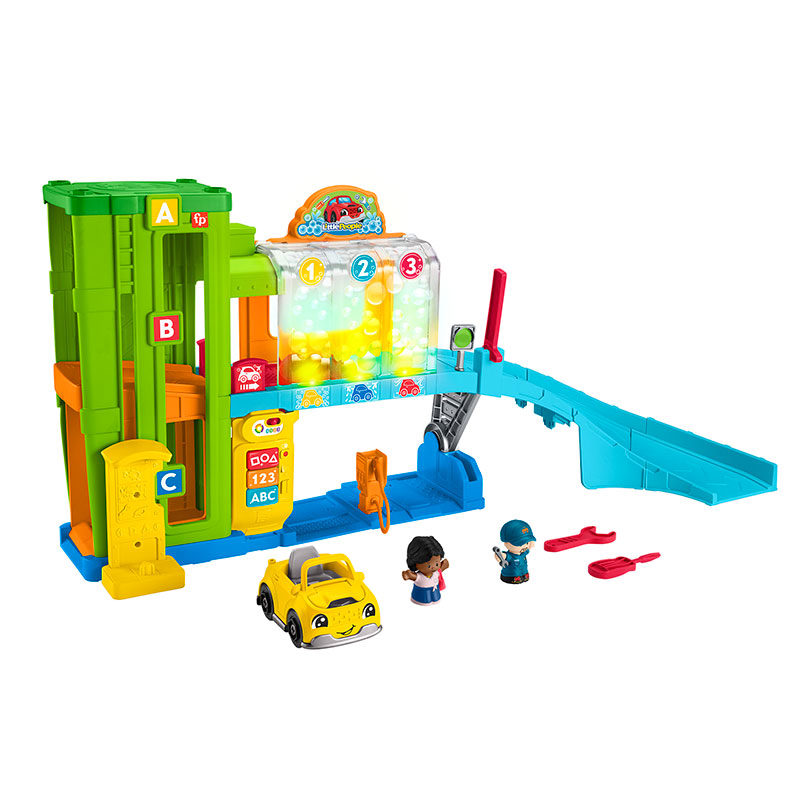 FISHER-PRICE LITTLE PEOPLE GARAGE DE VEHICULOS1