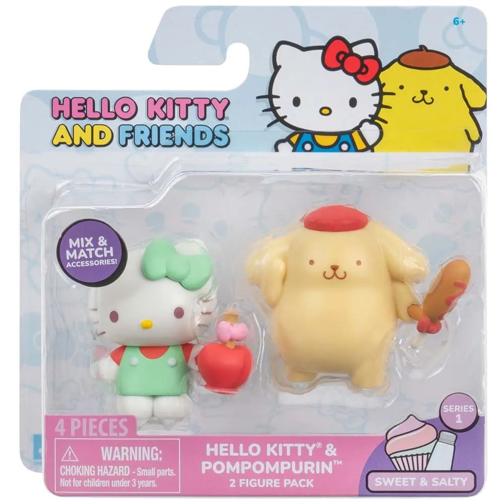 HELLO KITTY AND FRIENDS PACK DE 2 FIGURAS SURTIDO2