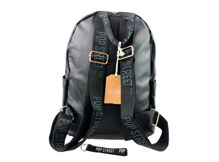 MOCHILA JUVENIL POP STREET PU NEGRA1