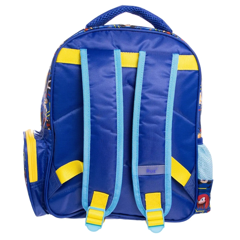 MOCHILA PRE ESCOLAR SONIC 3D2