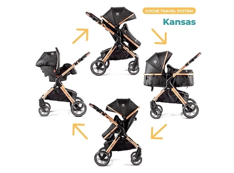 COCHE TRAVEL SYSTEM PIKABOO KANSAS NEGRO5