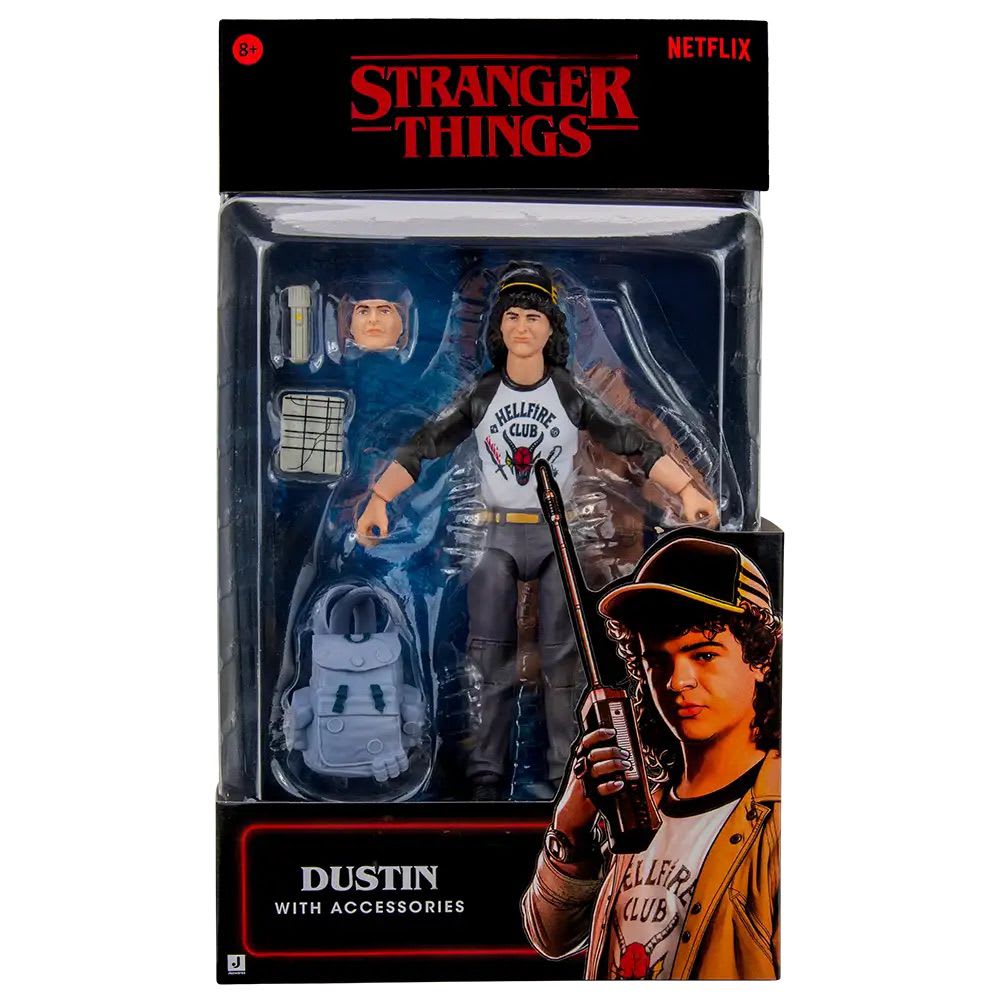 STRANGER THINGS FIGURAS DE COLECCIÓN 20 CM DUSTIN 1