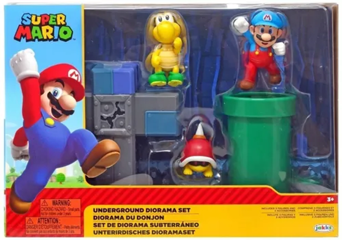 MARIO BROS: SET DE DIORAMA SUBTERRANEO 40426 0