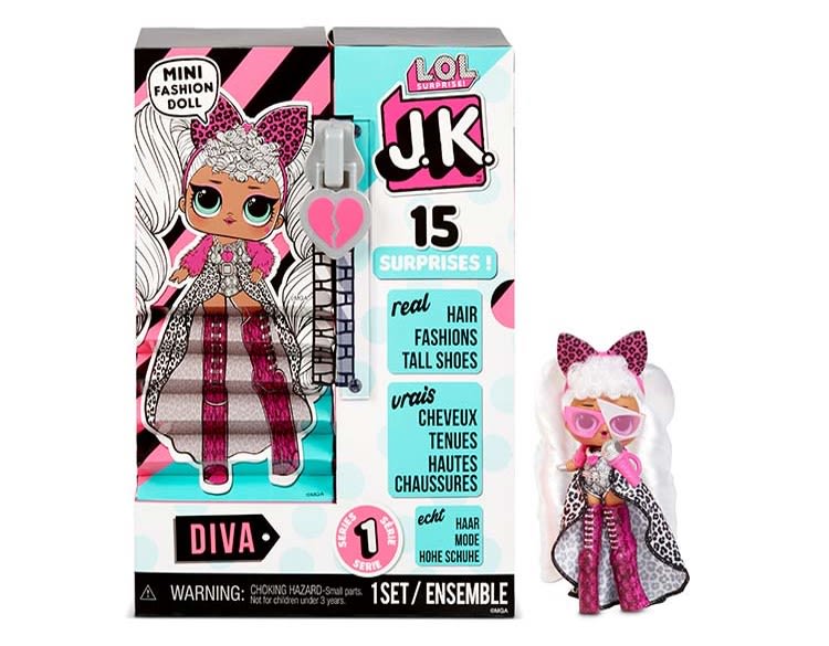 L.O.L. SURPRISE! JK SWAG MINI MUÑECA DE MODA CON 15 SORPRESAS LO5707453