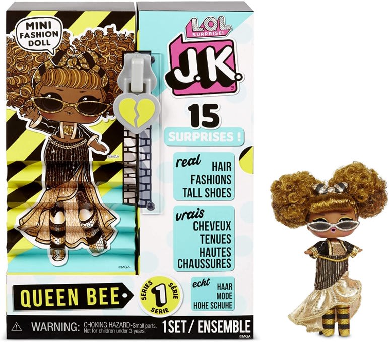 L.O.L. SURPRISE! JK SWAG MINI MUÑECA DE MODA CON 15 SORPRESAS LO5707454