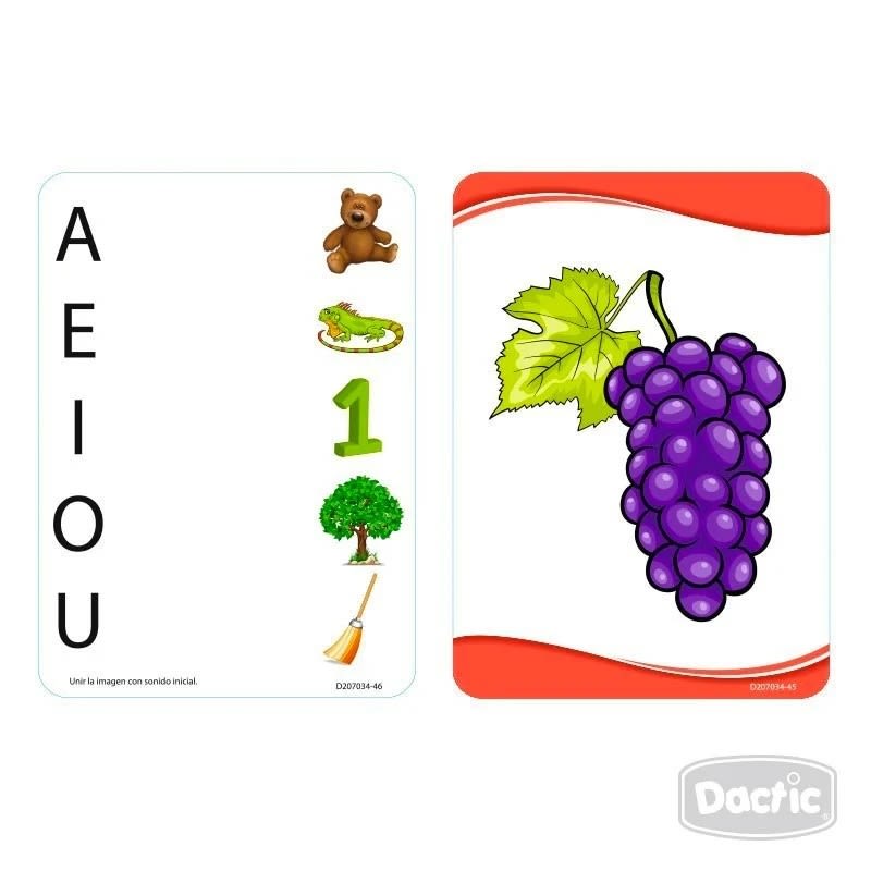 JUEGO - LAMINA VOCALES DACTIC2