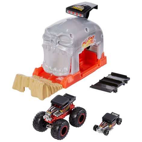 HW MONSTER TRUCK LAUNCHER CON UN MONSTER TRUCK GKY01 0
