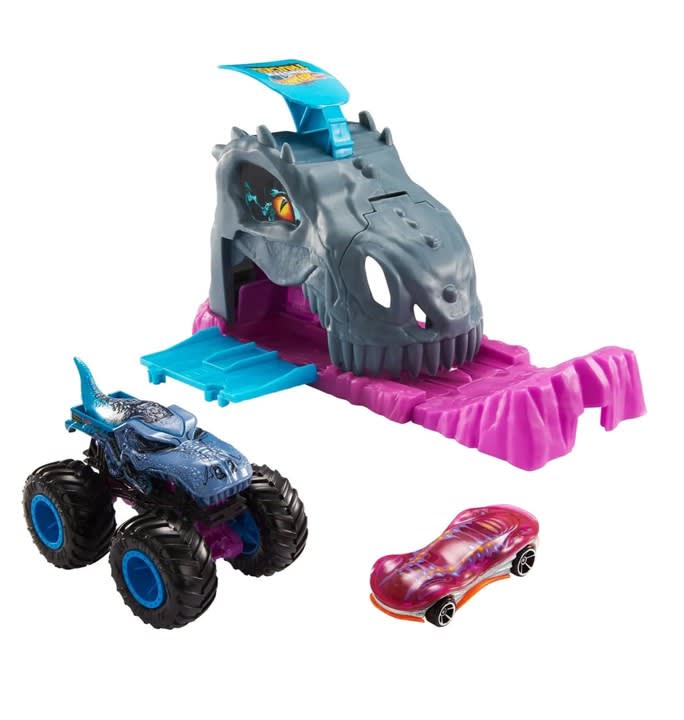 HW MONSTER TRUCK LAUNCHER CON UN MONSTER TRUCK GKY012