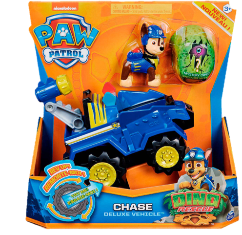 PAW PATROL DINO RESCATE VEHICULOS: CHASE 0
