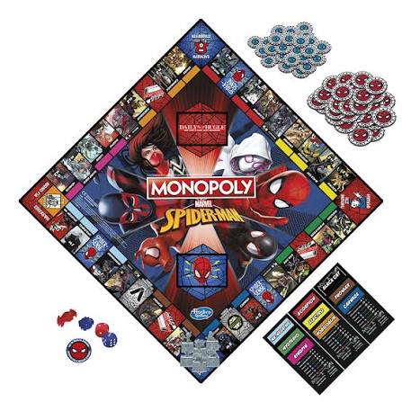 JUEGO DE MESA - MONOPOLY SPIDER-MAN2