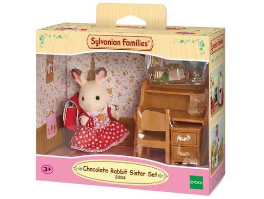 Chocolate Rabbit Sister Set (Desk) 1