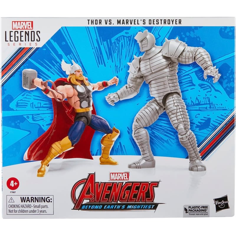 MARVEL LEGENDS AVENGERS BEYOND EARTH’S MIGHTIEST- THOR VS MARVEL’S DESTROYER 0