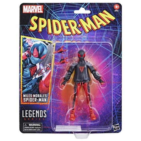 MARVEL LEGENDS SPIDERMAN RETRO - MILES MORALES SPIDERMAN 0