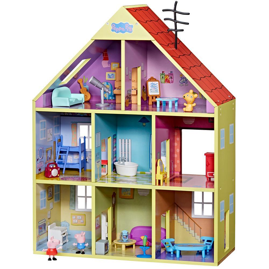PEPPA PIG SUPER CASA DE MADERA1