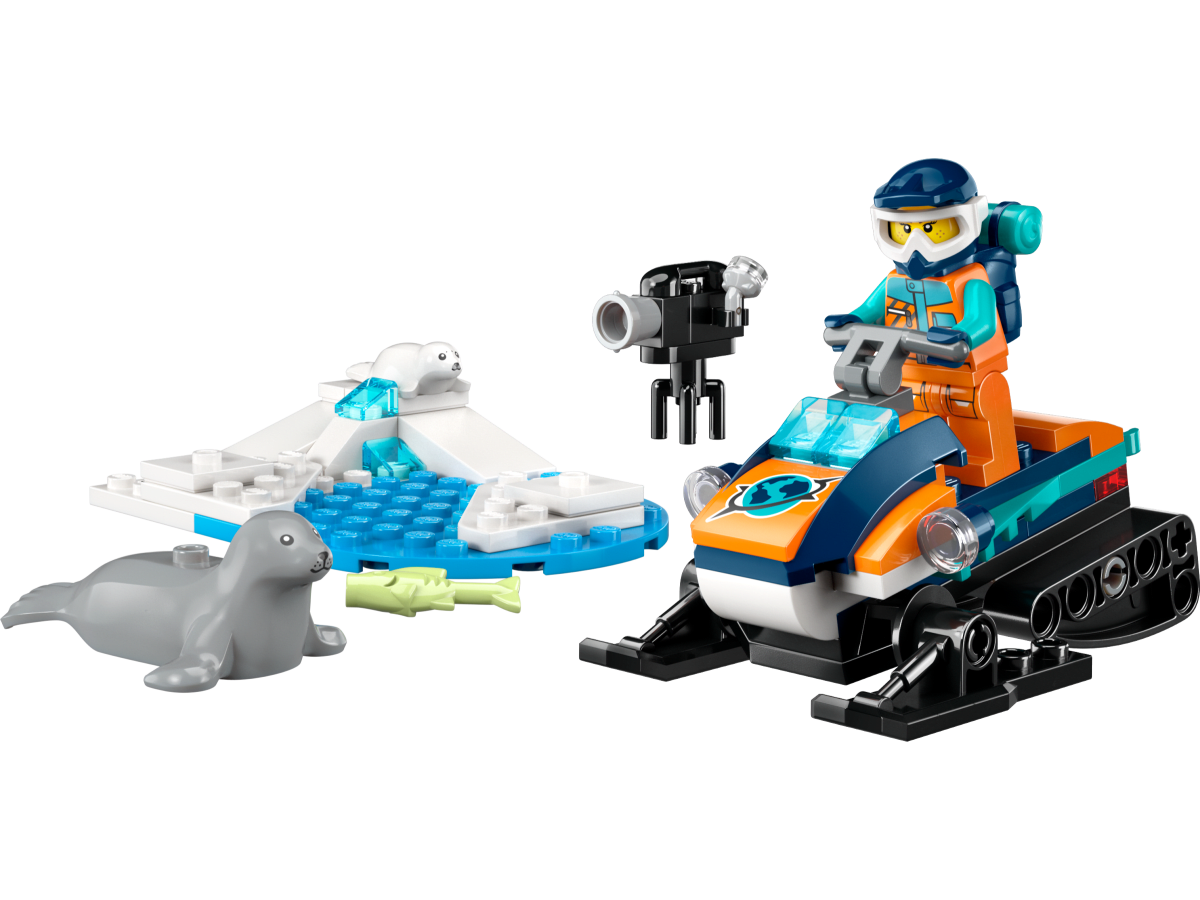 LEGO CITY EXPLORADORES DEL ÁRTICO: MOTONIEVE1