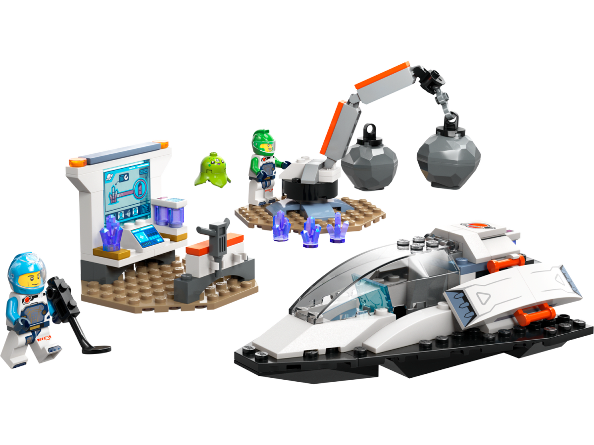 LEGO CITY NAVE ESPACIAL Y DESCUBRIMIENTO DEL ASTEROIDE2