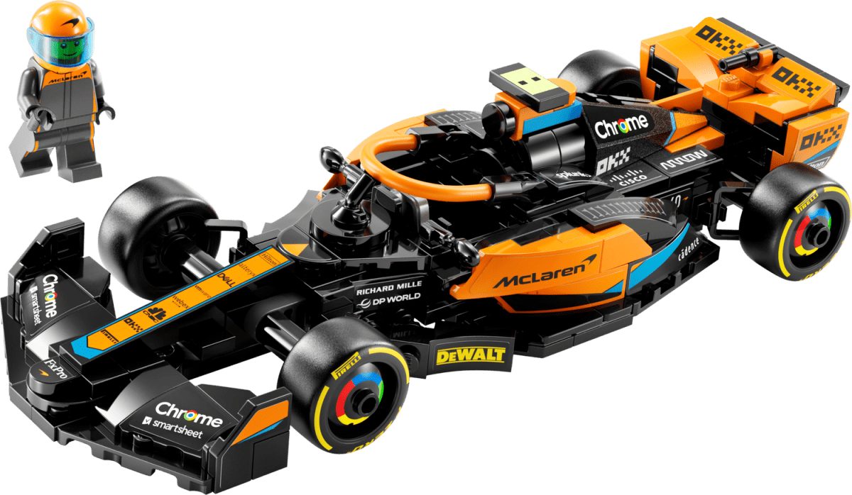 LEGO SPEED CHAMPIONS AUTO DE CARRERAS DE FÓRMULA 1 MCLAREN 20232