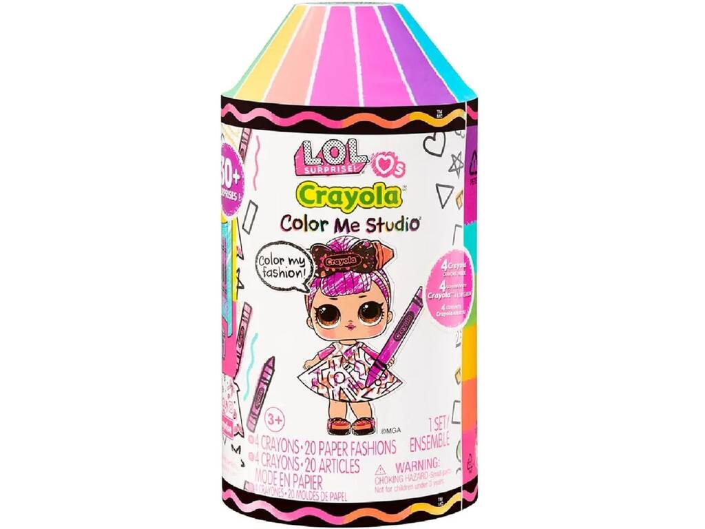 LOL SURPRISE LOVES CRAYOLA COLOR ME STUDIO 0