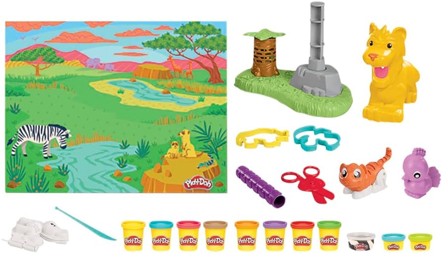 PLAY-DOH LEÓN MELENUDO Y AMIGOS2