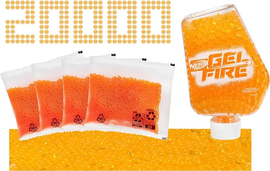NERF PRO GELFIRE REPUESTO 20K NARANJA1