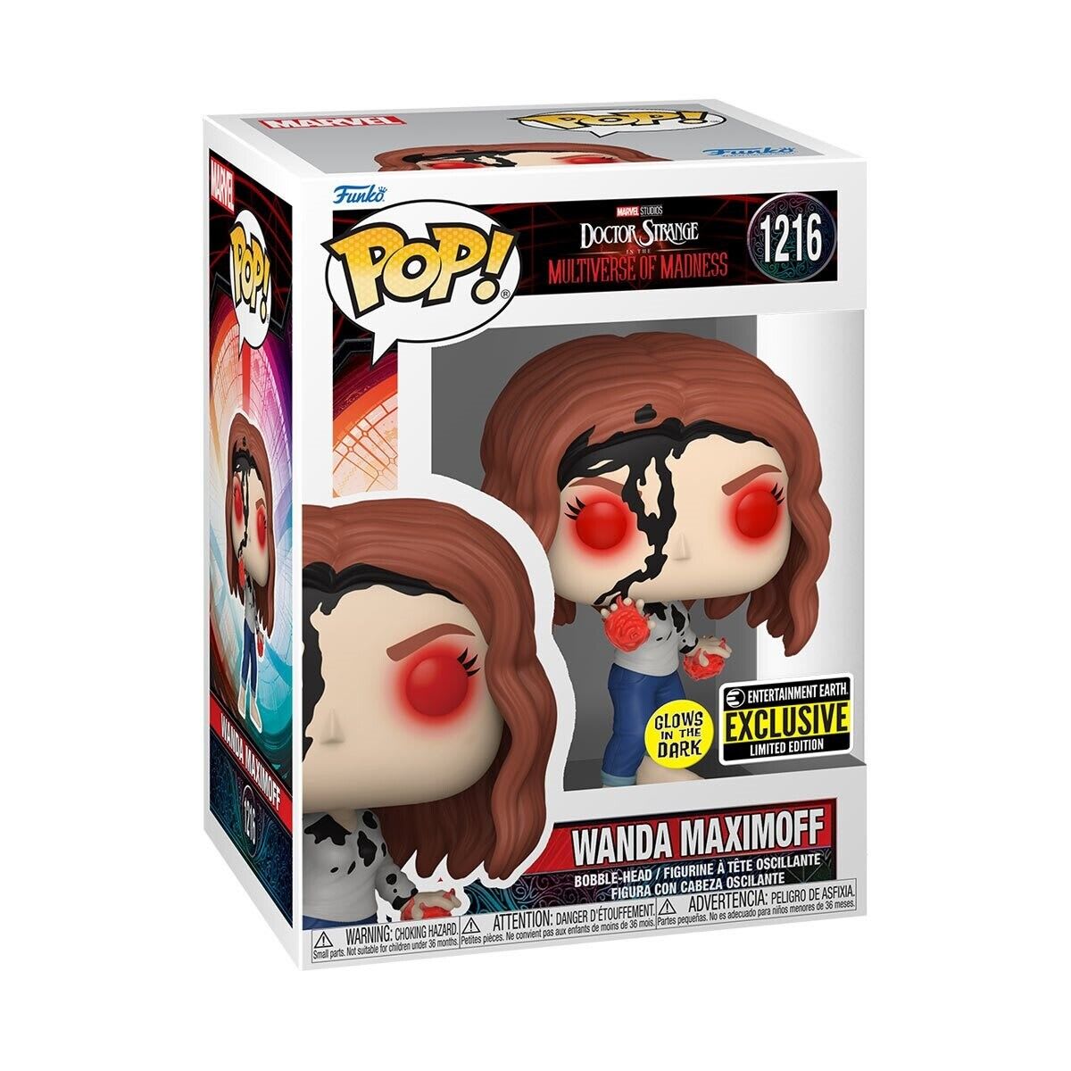 FUNKO POP MARVEL: DOCTOR STRANGE MULTIVERSE OF MADNESS - WANDA MAXIMOFF EARTH 838 0