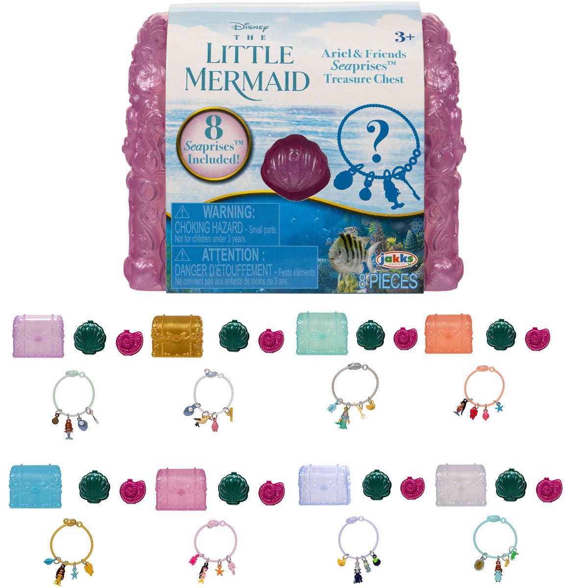 PRINCESAS DISNEY LA SIRENITA SEAPRISES TREASURE CHEST SURTIDO2