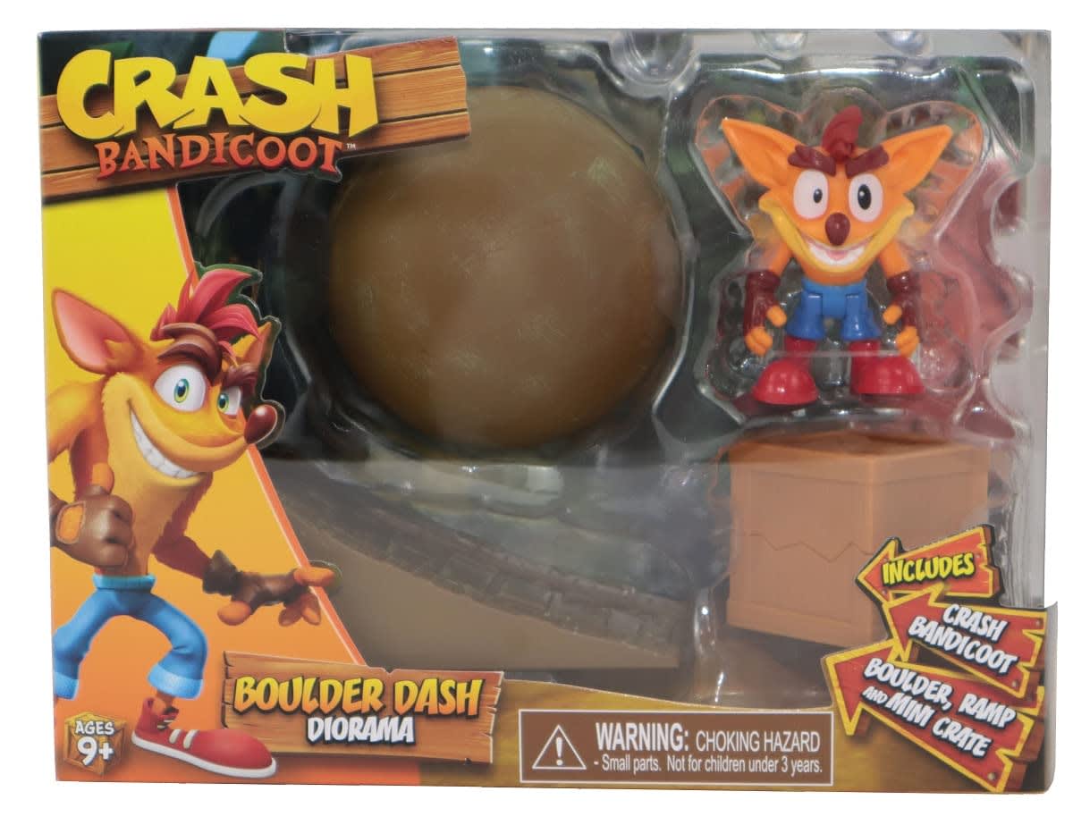 CRASH BANDICOOT BOULDER DASH DIORAMA 0