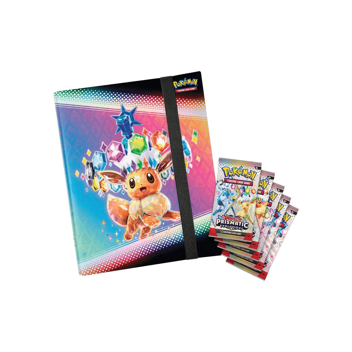 POKEMON PRISMATIC EVOLUTIONS BINDER COLLECTION ESPAÑOL2
