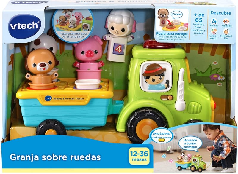 VTECH GRANJA SOBRE RUEDAS 0