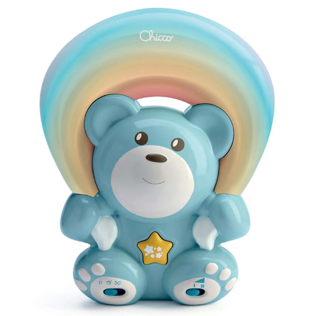 CHICCO PROYECTOR OSITO ARCOIRIS AZUL2