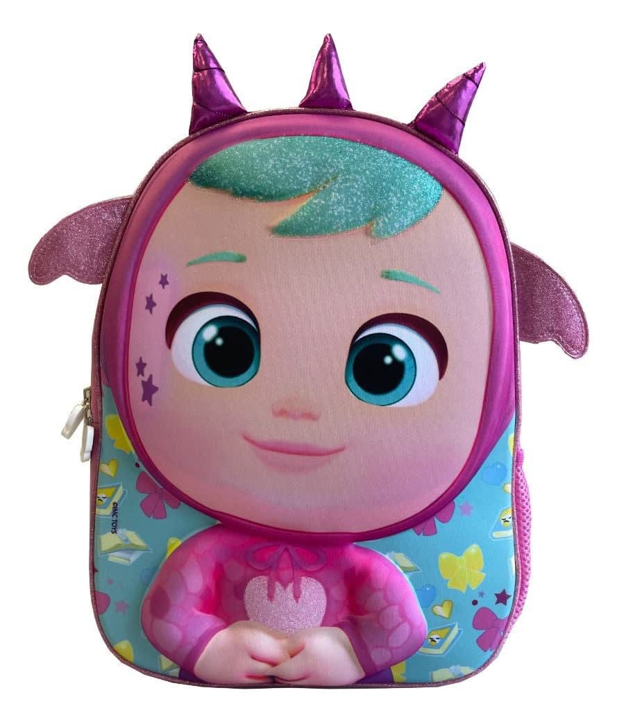 CRY BABIES MOCHILA 3D BRUNY CON OREJAS 0