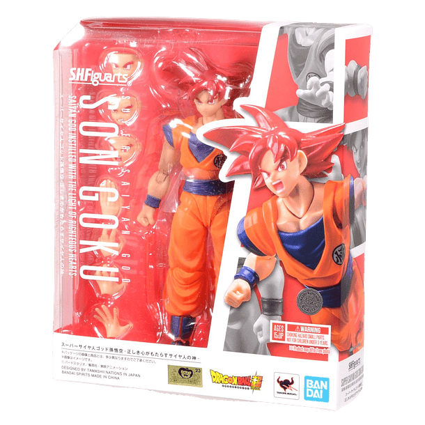 S.H.FIGUARTS DRAGON BALL SUPER SAIYAN GOD SON GOKU 0