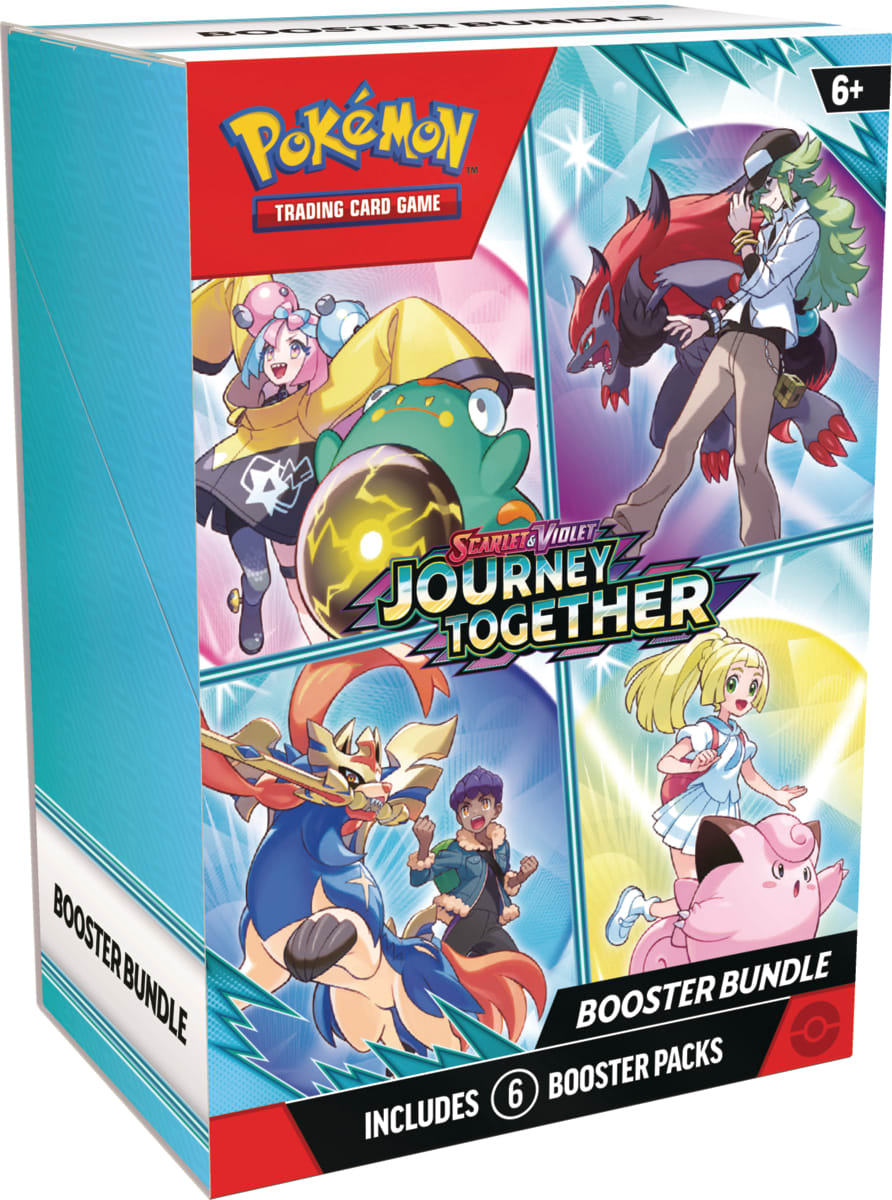 POKEMON JOURNEY TOGETHER BOOSTER BUNDLE INGLÉS 0