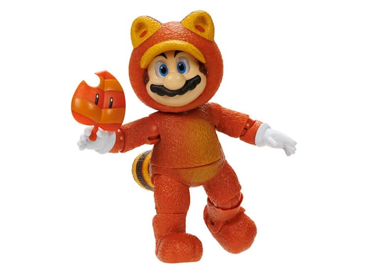 SUPER MARIO MOVIE FIGURA TANOOKI MARIO2