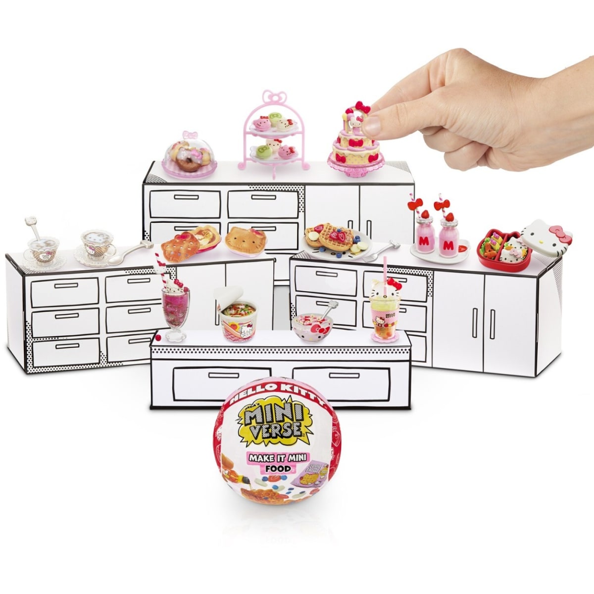 MINIVERSE MAKE IT MINI FOOD HELLO KITTY2