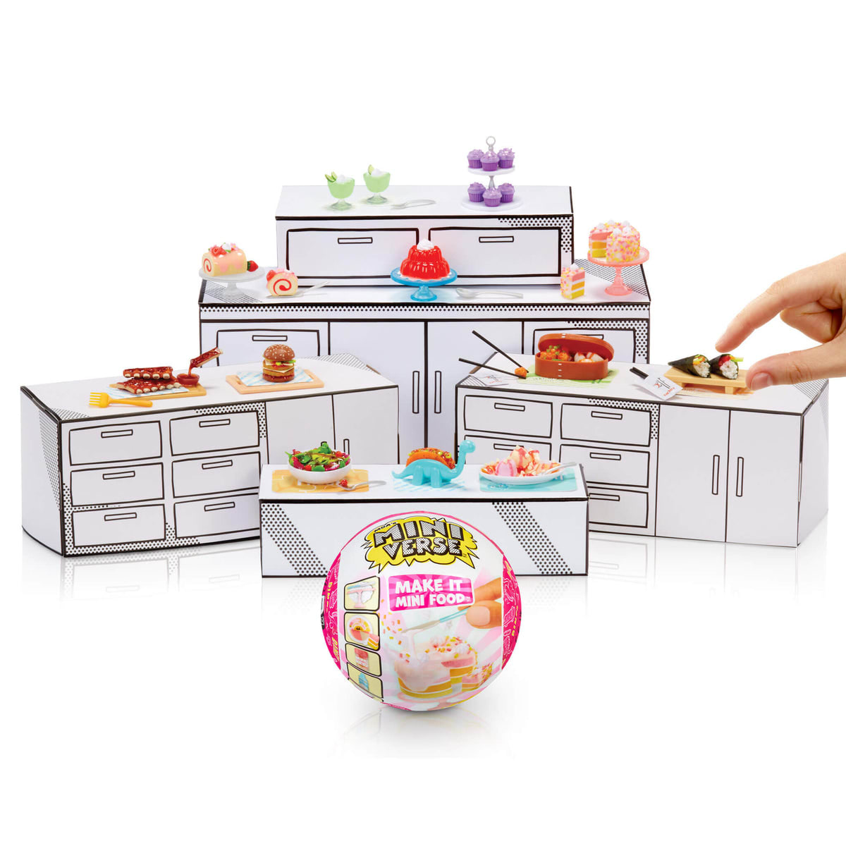 MINIVERSE MAKE IT MINI FOOD DINER SERIES 3B2