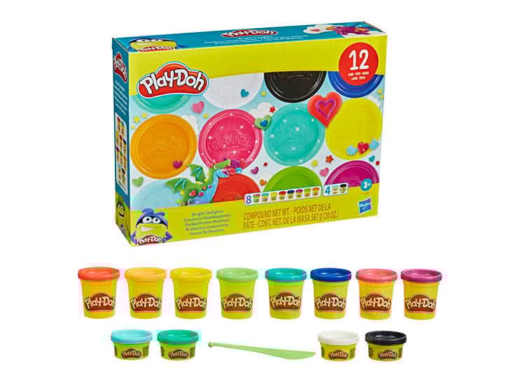 PLAY-DOH BRILLANTES CREACIONES 12 LATAS2