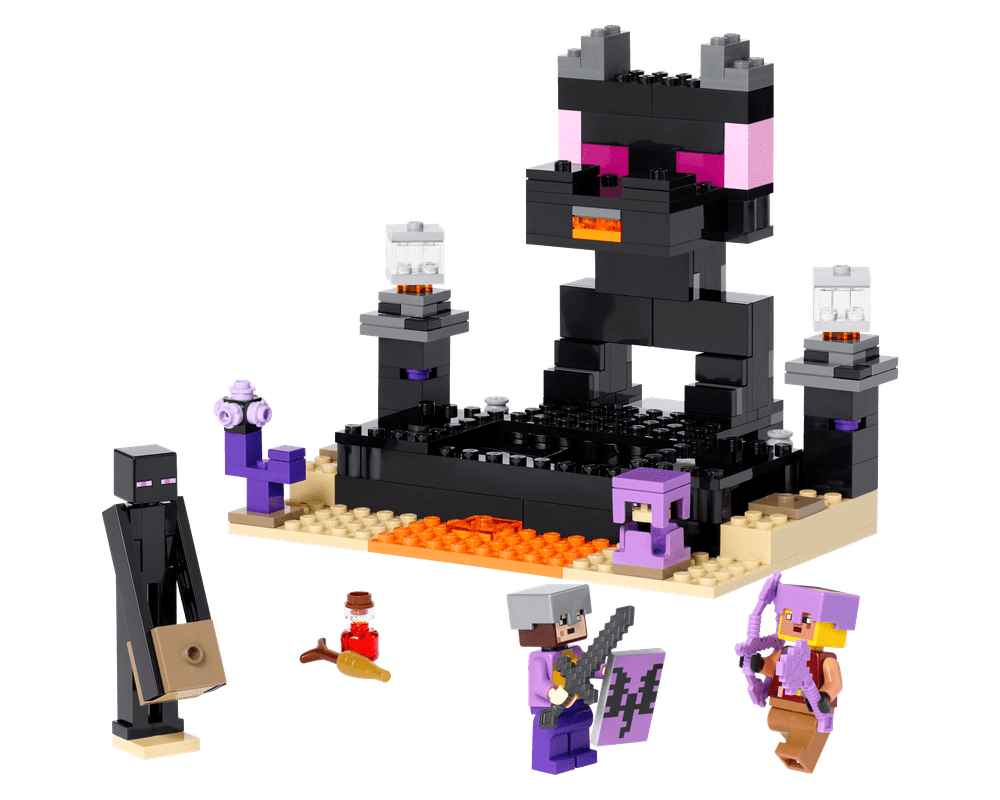 LEGO MINECRAFT EL COMBATE EN EL END2