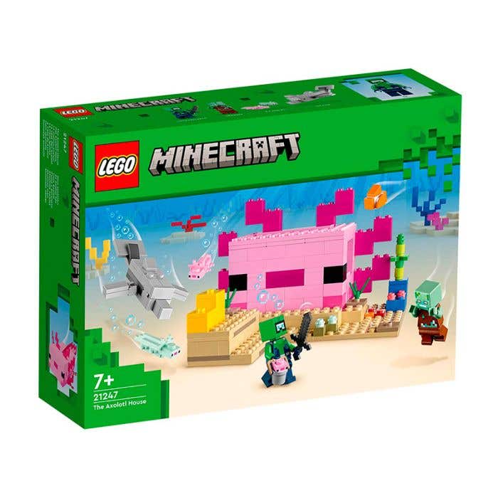 LEGO MINECRAFT LA CASA-AJOLOTE 0