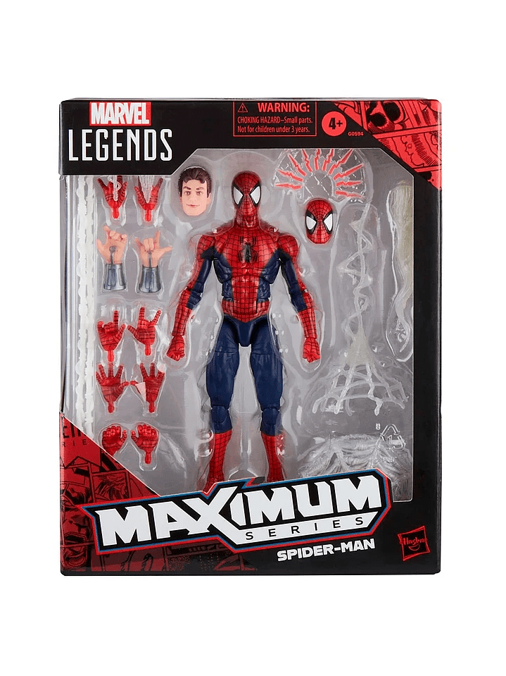 MARVEL LEGENDS SPIDERMAN MAXIMUM SERIES 0