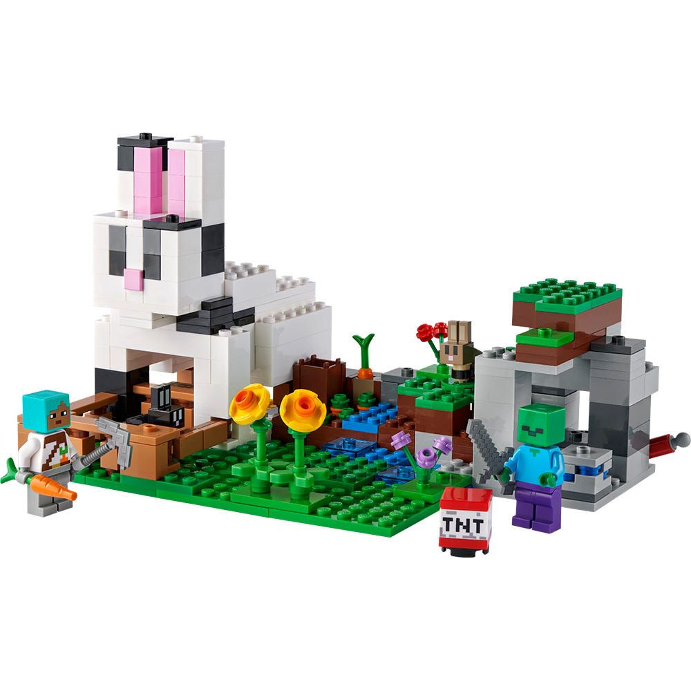 LEGO MINECRAFT EL RANCHO-CONEJO2
