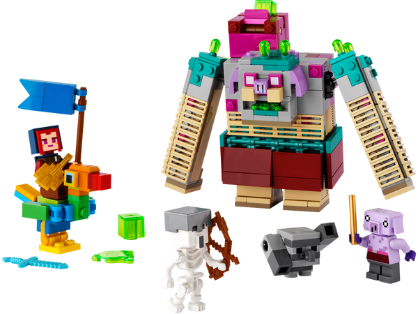 LEGO MINECRAFT EL DUELO CONTRA EL DEVORADOR2