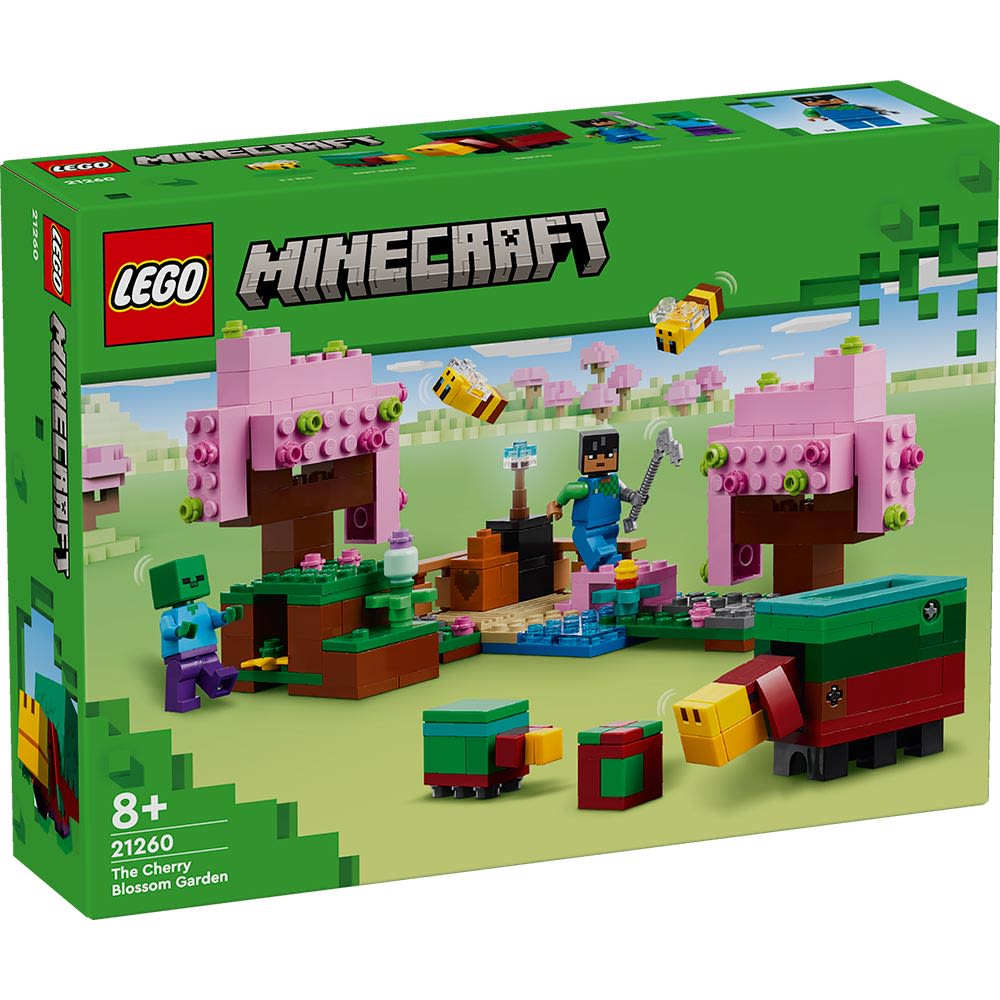 LEGO MINECRAFT EL JARDIN DE CEREZOS EN FLOR 0