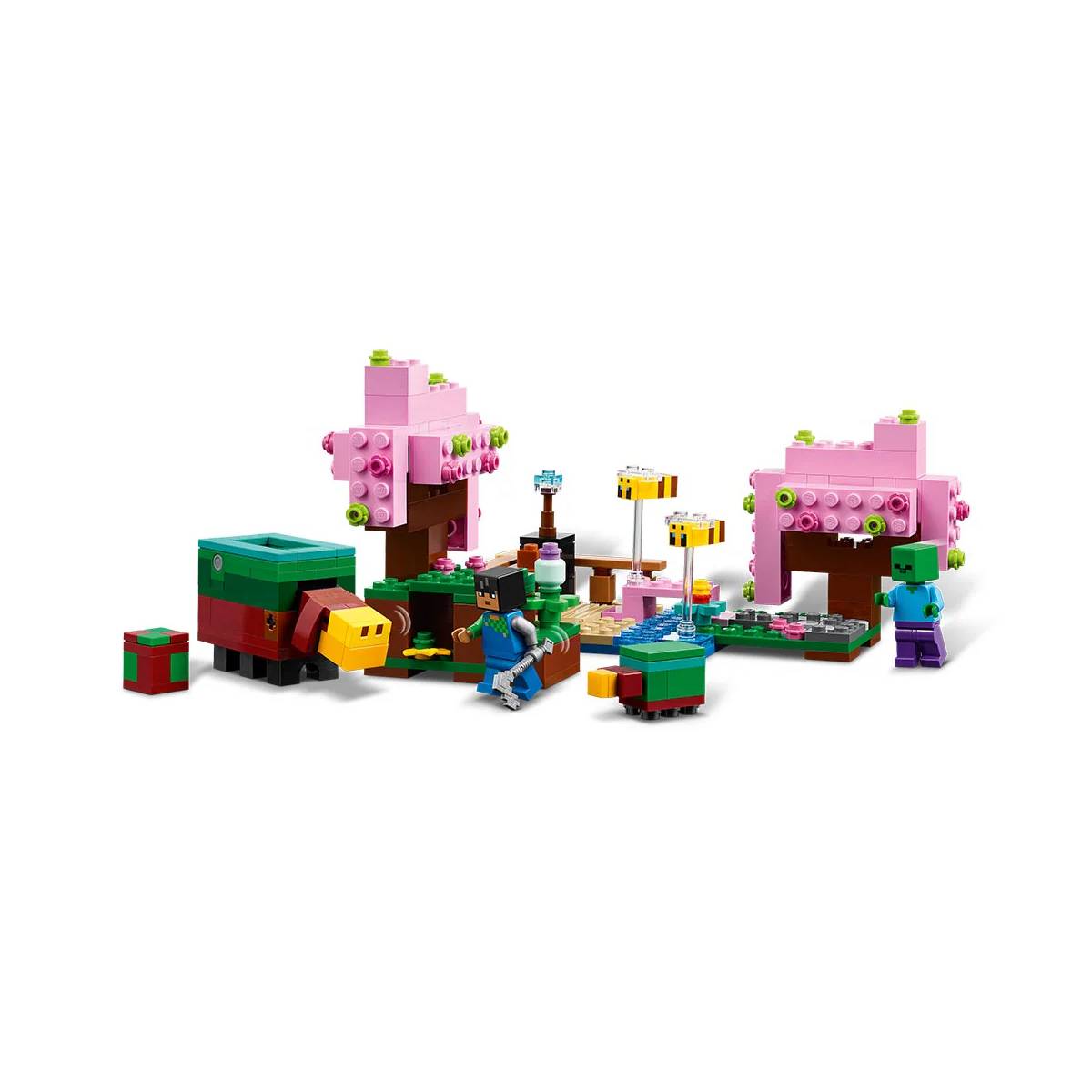 LEGO MINECRAFT EL JARDIN DE CEREZOS EN FLOR2