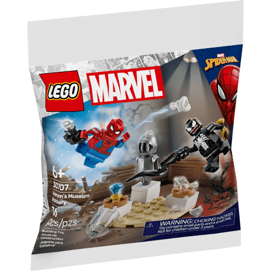 LEGO MARVEL ROBO DE VENOM EN EL MUSEO 0