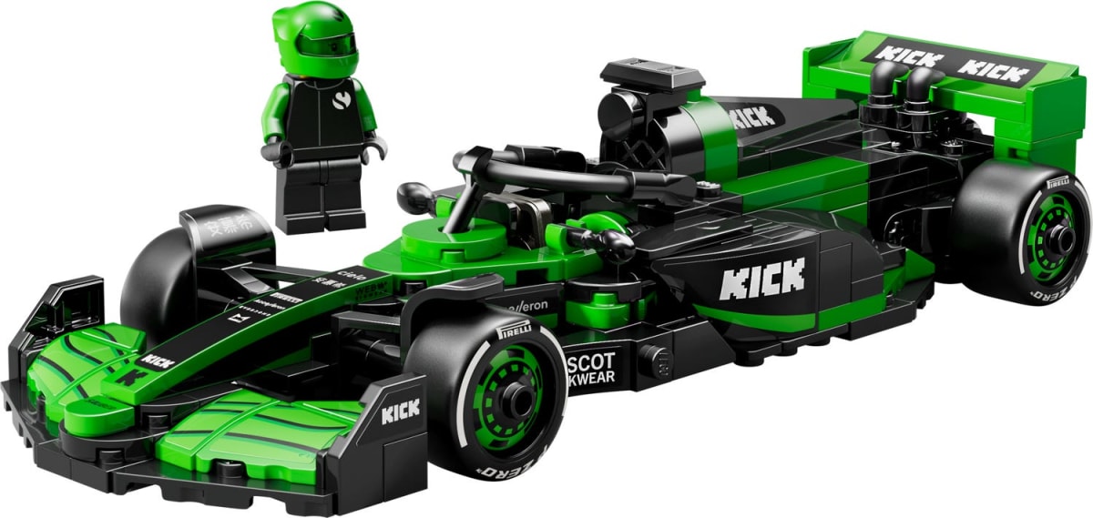 LEGO SPEED CHAMPIONS FORMULA 1 AUTO DE CARRERAS KICK SAUBER F1® TEAM C441